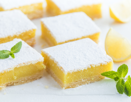 Protein Lemon Bars